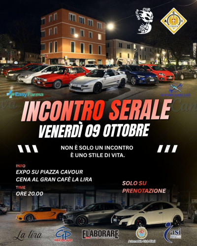 Venerdì Racing l'Incontro Serale
